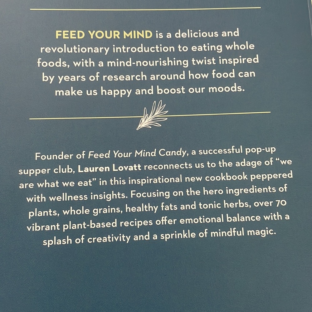 - FEED YOUR MIND - plant based recipes for positive mental health - Picture 2 of 8